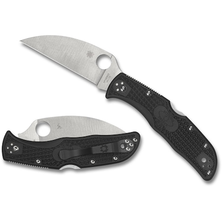 Spyderco 2024 Spyderco Reveal 9, Endela Wharncliffe, Plain Edge SPY-C243FPWCBK